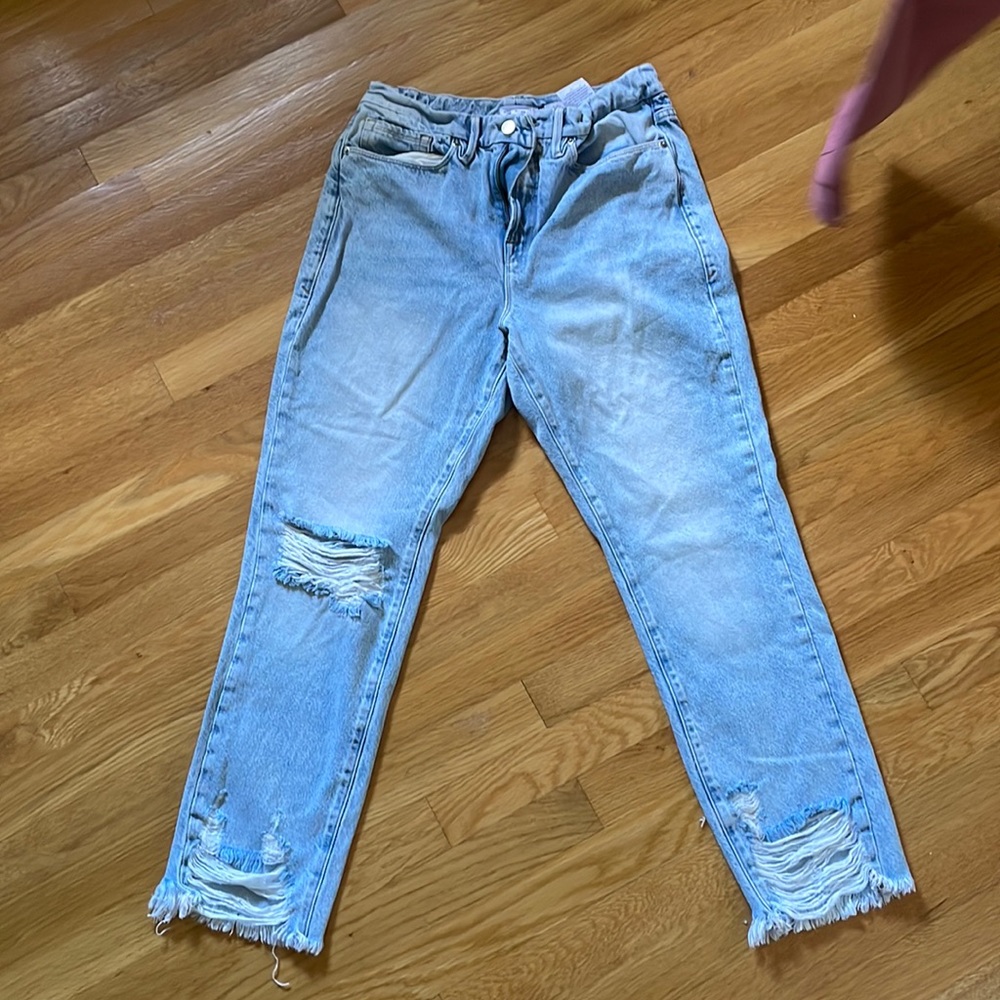 Good American jeans never worn!!